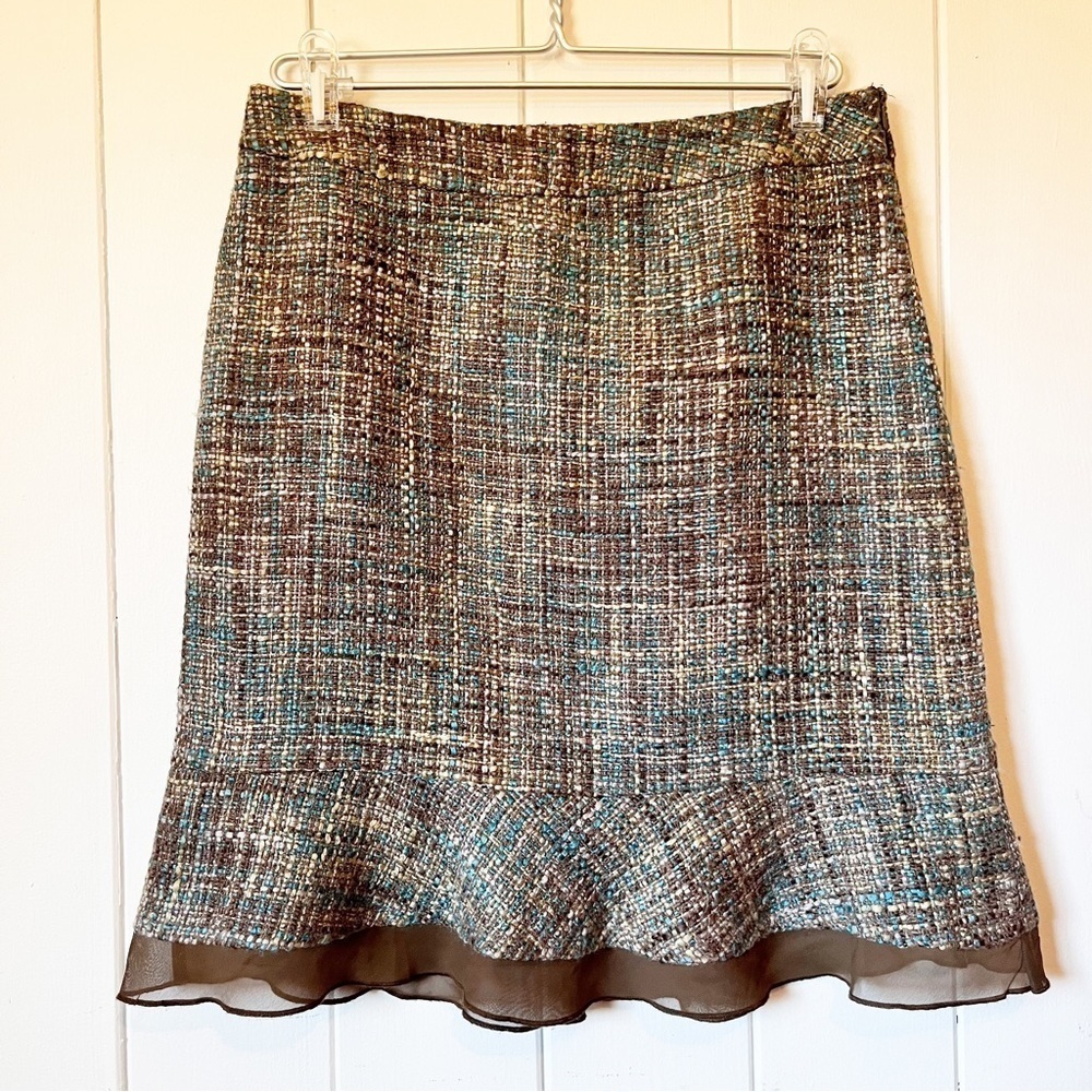 Chapter One Petites Tweed Skirt. Size 10.